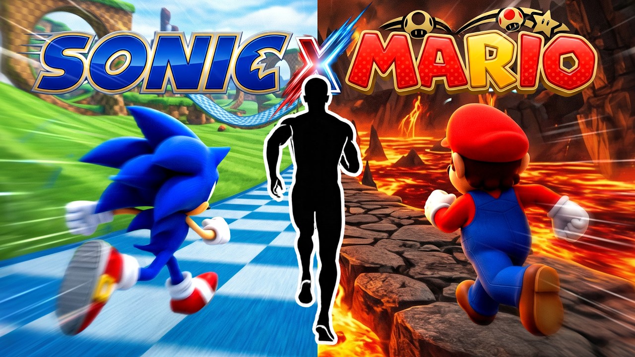 Immersive Interactive Warm Up | SONIC x MARIO RUN! โก๐ ~200 kcal Burn | Fun Workout | Full Body