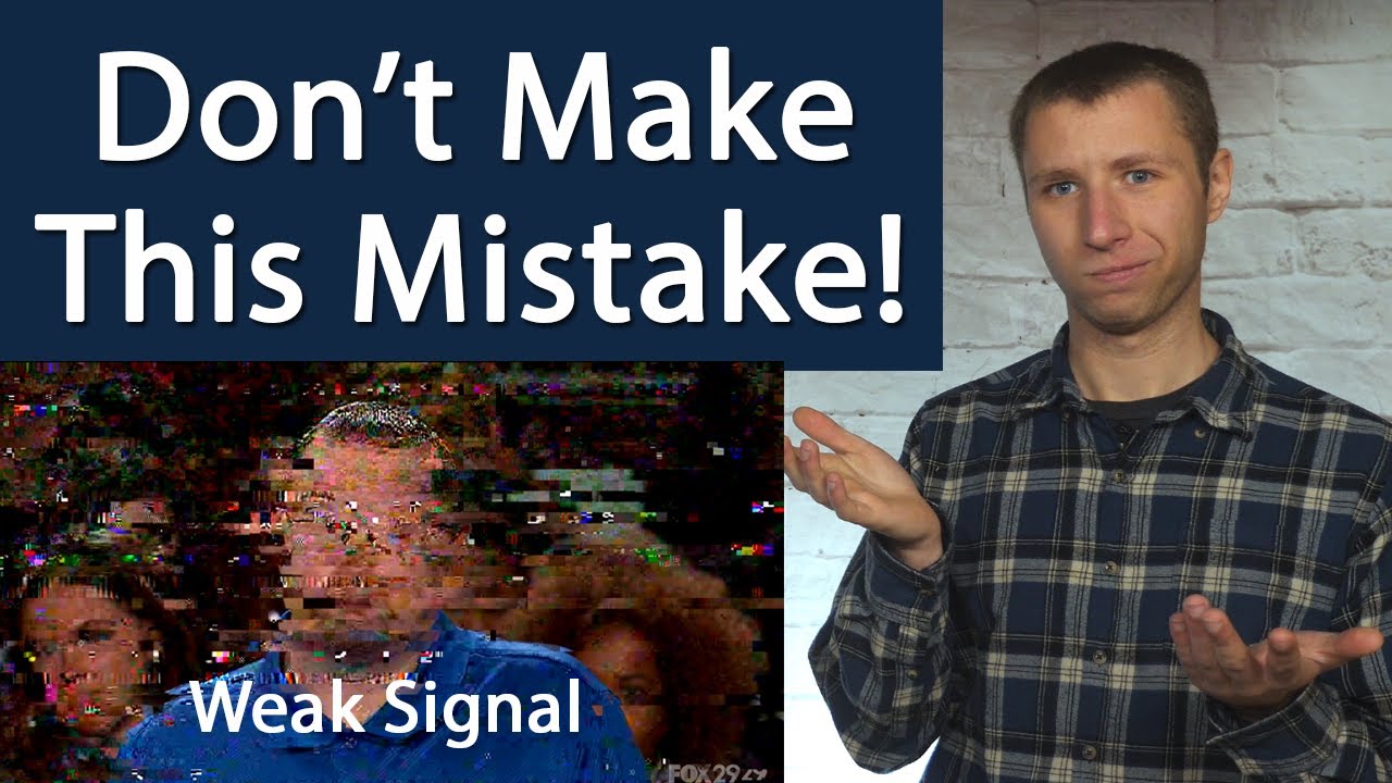 Avoid This Common Mistake That Causes Antenna Amplifiers to Fail 📡