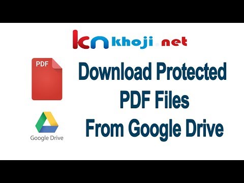 How to Download Protected PDF Files From Google Drive (Without Any Additional Software)