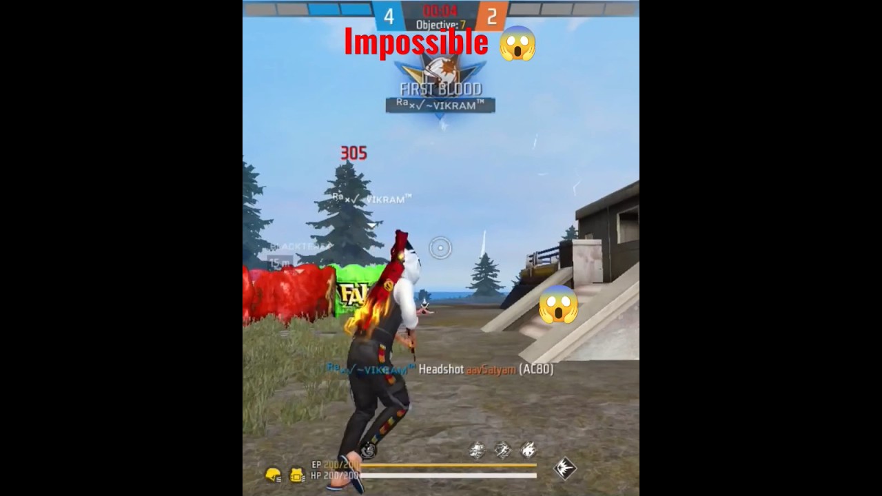Impossible Headshots in Free Fire 🎯