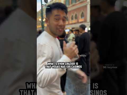 The biggest gambling city in the world that you’ve never heard of #macau #china #casino #vegas