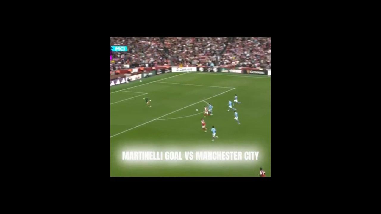 Arsenal vs Manchester City 1-1 ⚽| Exciting Premier League Highlights & Martinelli's Goal