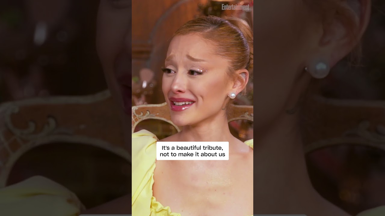 Ariana Grande Gets Emotional with 'Wicked' Cast 😢