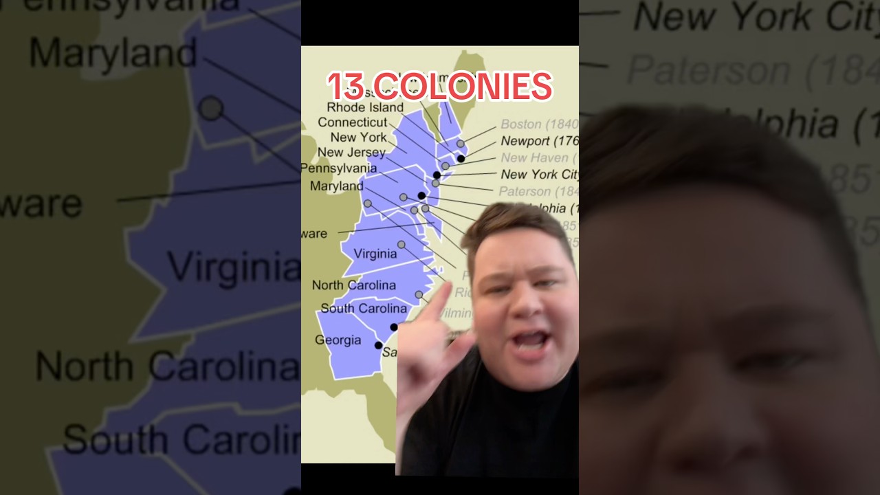 13 Colonies: America's Birthplace 🇺🇸