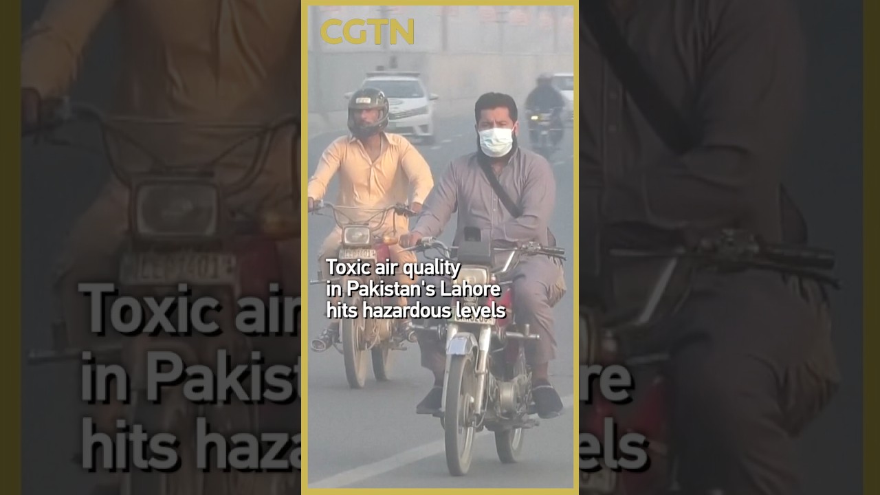Hazardous Smog in Lahore: Air Quality Reaches Dangerous Levels 🚨