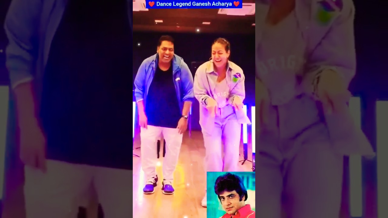 🔥 Dance Legend Ganesh Acharya Performs Iconic Jeetendra & Chadti Jawani Steps! | Fun Shorts