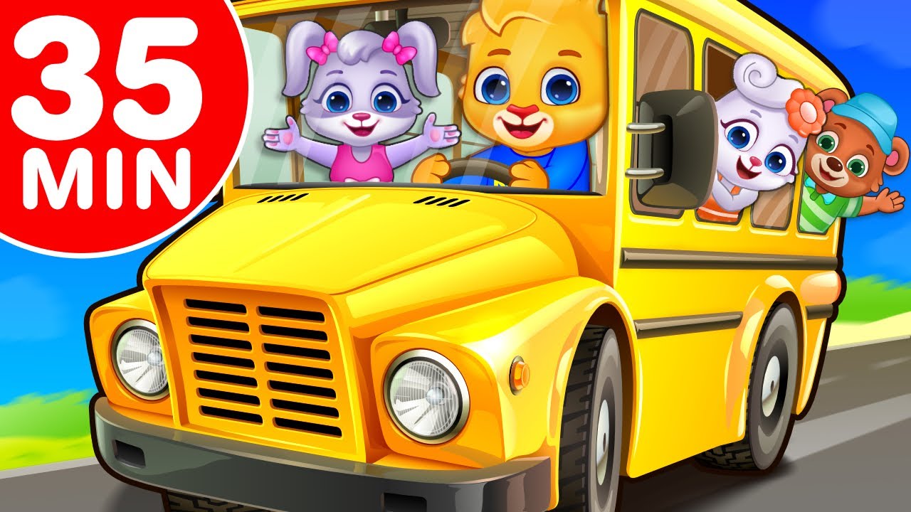Sing Along with 'Wheels on the Bus' & More Kids Songs 🎶