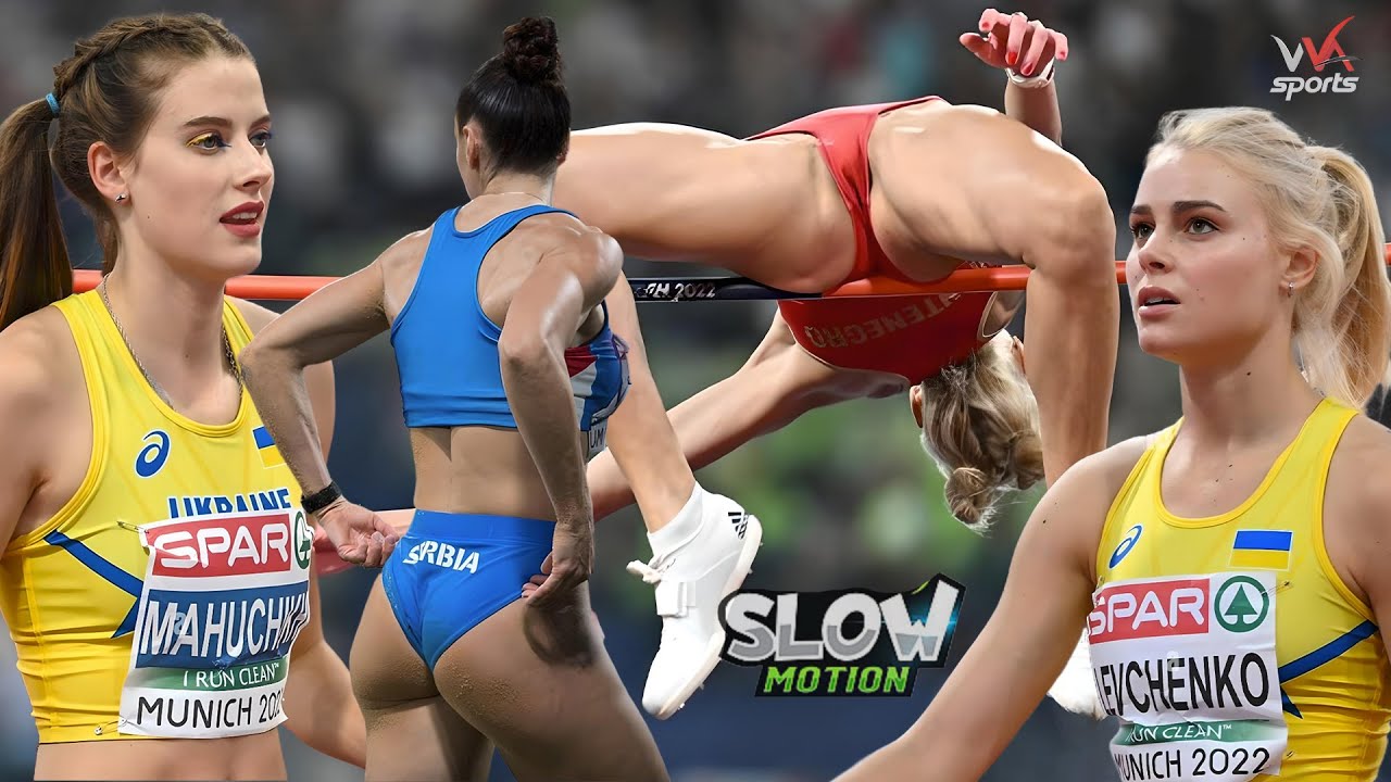 Women's Jump Finals in Slow Motion | European Athletics 2022