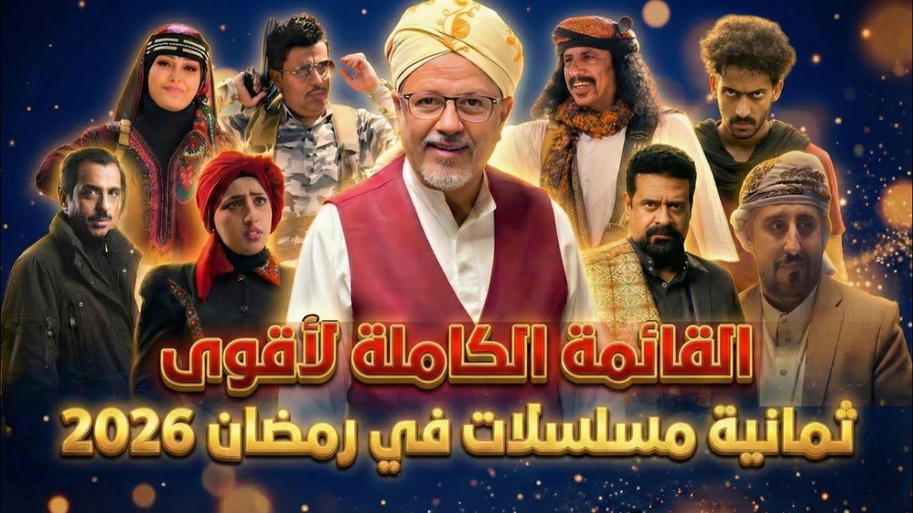 أفضل 8 مسلسلات يمنية في رمضان 2026 🎬