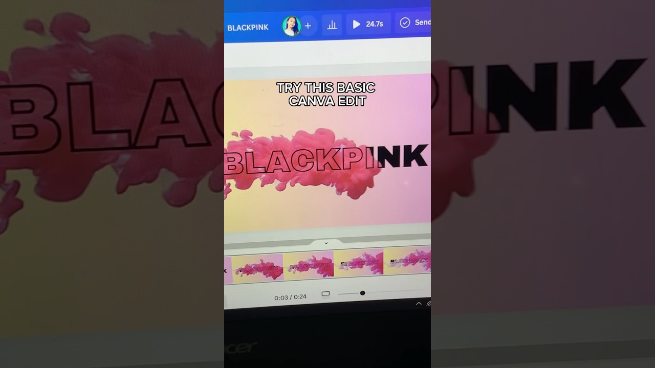 Basic Canva Smoke Effect Tutorial ✨