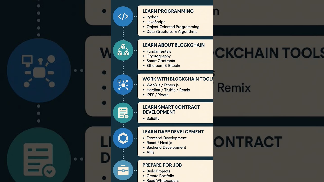 Comprehensive Blockchain Developer Roadmap