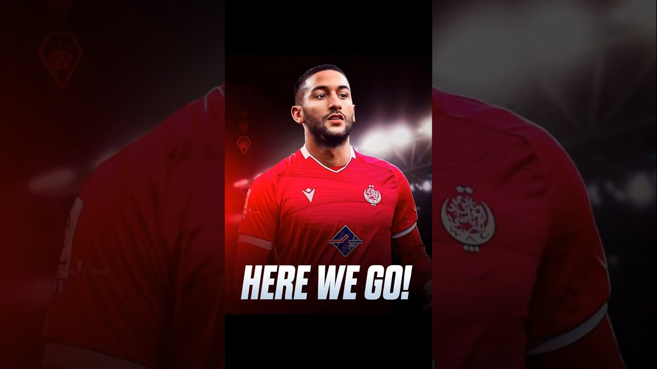 Ziyech Rejoins Wydad Casablanca Avant la CAN ⚽