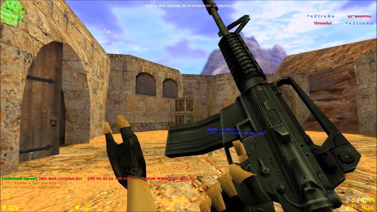 Counter-Strike 1.6 (2019) HD Gameplay on PC 🎮
