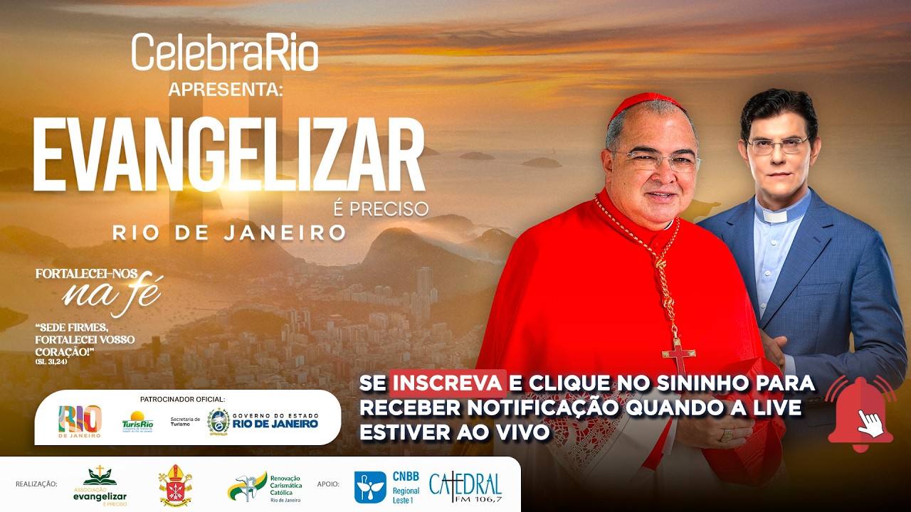 2º EVANGELIZAR É PRECISO | RIO DE JANEIRO | @PadreManzottiOficial