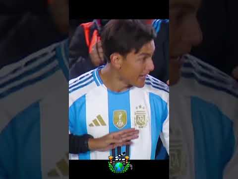 🔥MESSI le prestó la 10 a DYBALA🔥💙🤍#dybala #messi #argentina #seleccionargentina #futbol #football