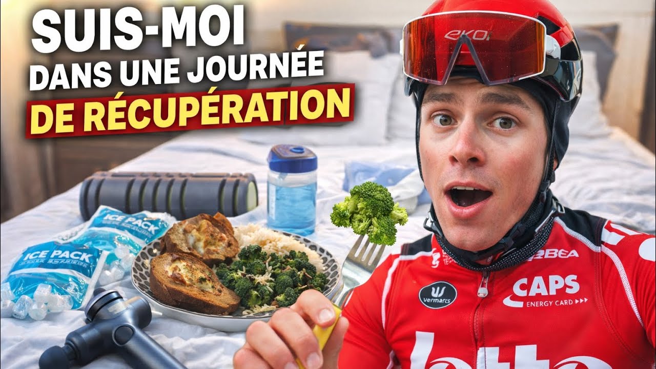 Une journée de récupération pour cycliste pro 🚲