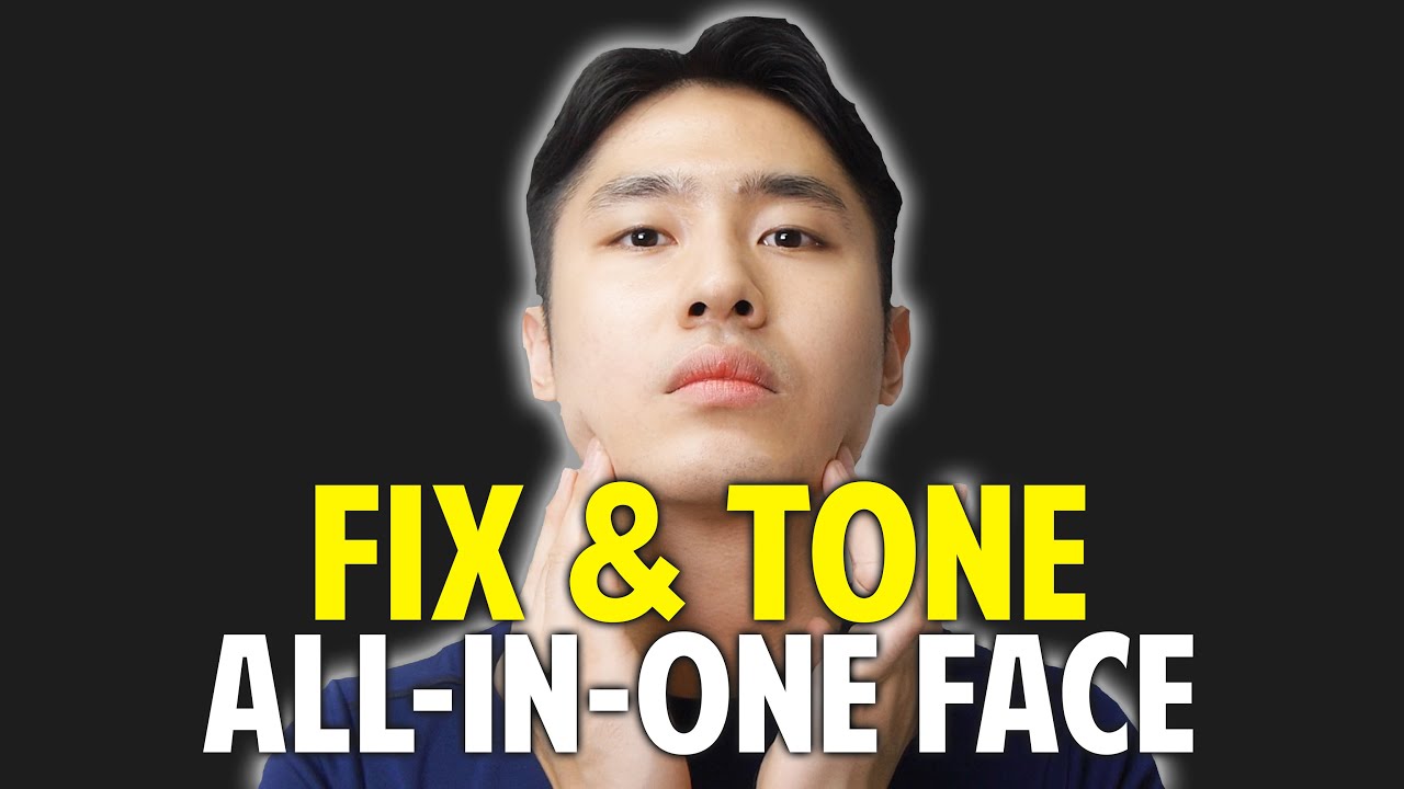 Transform Your Face in Just 5 Minutes Daily! | Easy All-in-One Fix for Facial Asymmetry ✨