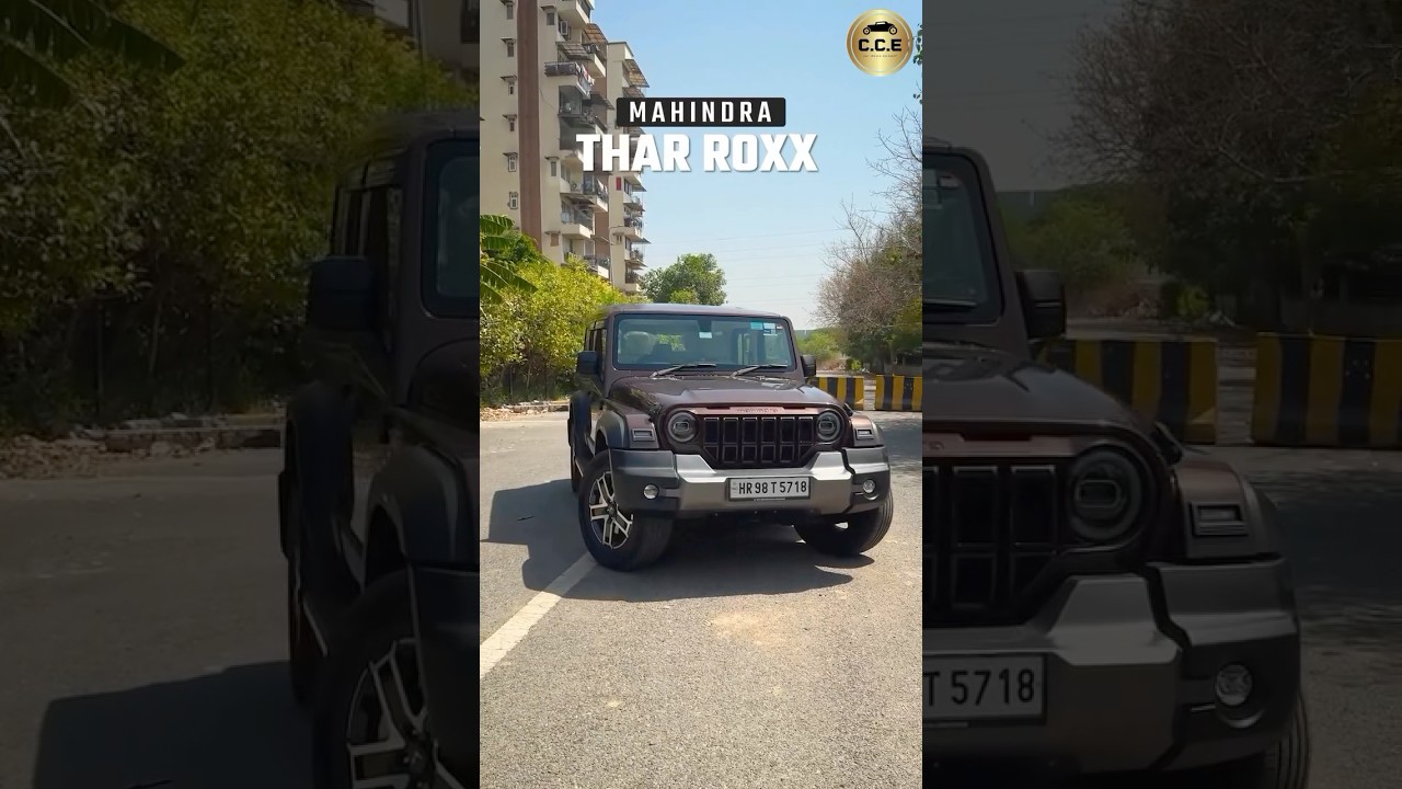 🔥 Mahindra Thar Roxx for Sale - Excellent Condition! Contact Us Today