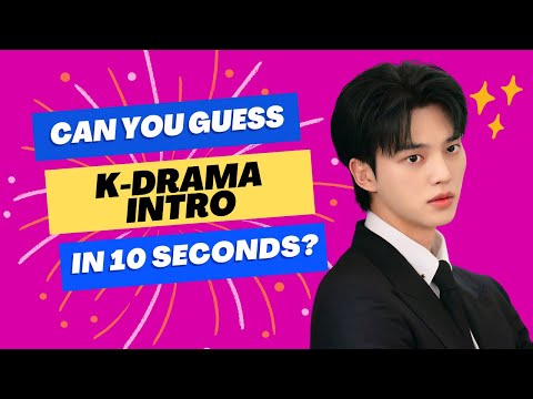 Guess the K-DRAMA by INTRO [2021 Edition] | K-DRAMA GAME