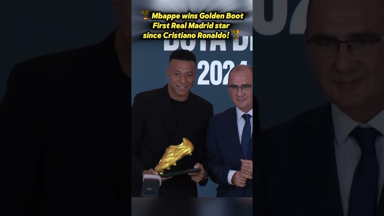 Kylian Mbappé Secures 2024/25 European Golden Boot – First Madrid Star Since Ronaldo 🏆