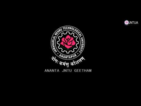 JNTUA ANTHEM - JAI ANANTHA JNTUA GEETHAM
