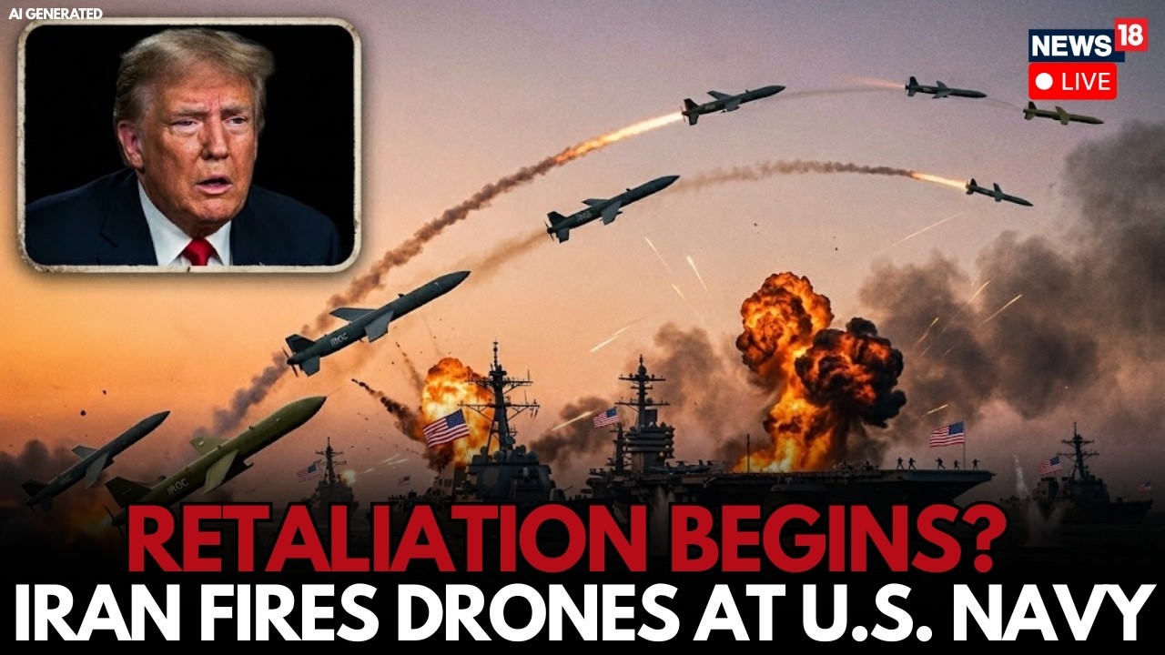 IRGC Fires Drones at US Navy After Vessel Seizure 🚢