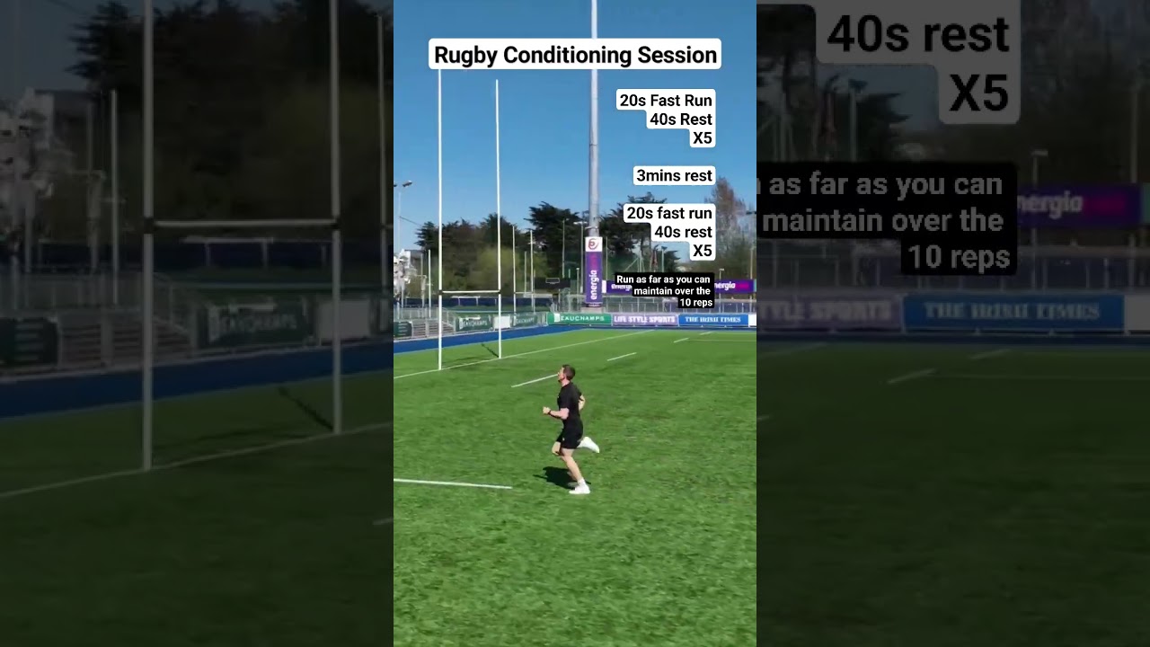 🔥 Pre-Season Rugby Conditioning Session – Boost Your Fitness!