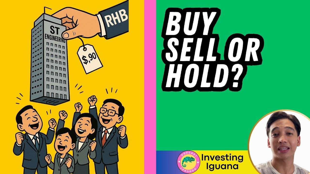 RHB Raises ST Engineering Target Price to $8.90 - Buy or Hold?  | 🦖 #TheInvestingIguana EP933