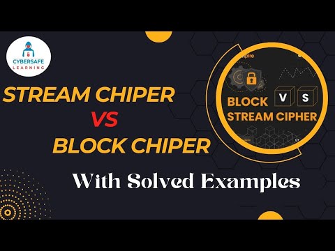 Block Chipher VS Stream Chipher | Difference and Basic Concept | Explain with Solved Examples