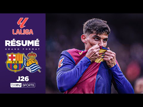 Résumé : Le FC Barcelone CARTONNE la Real Sociedad et passe LEADER !
