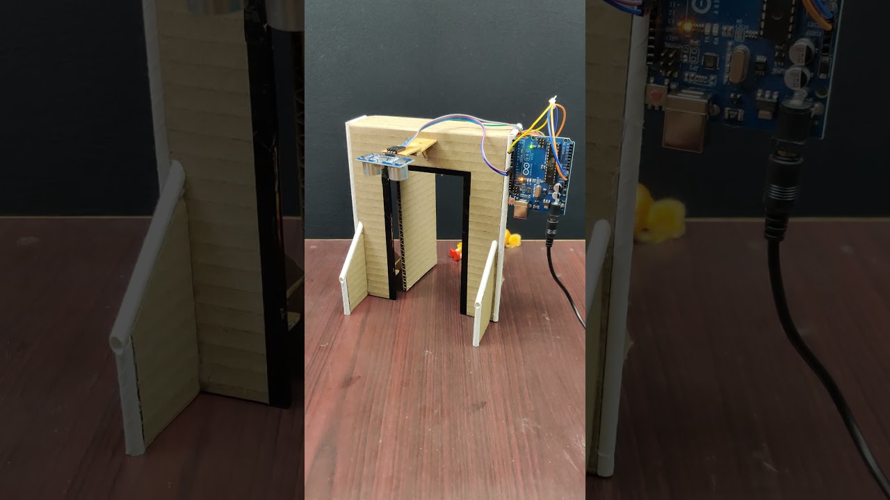 Arduino-Based Automatic Door System 🚪
