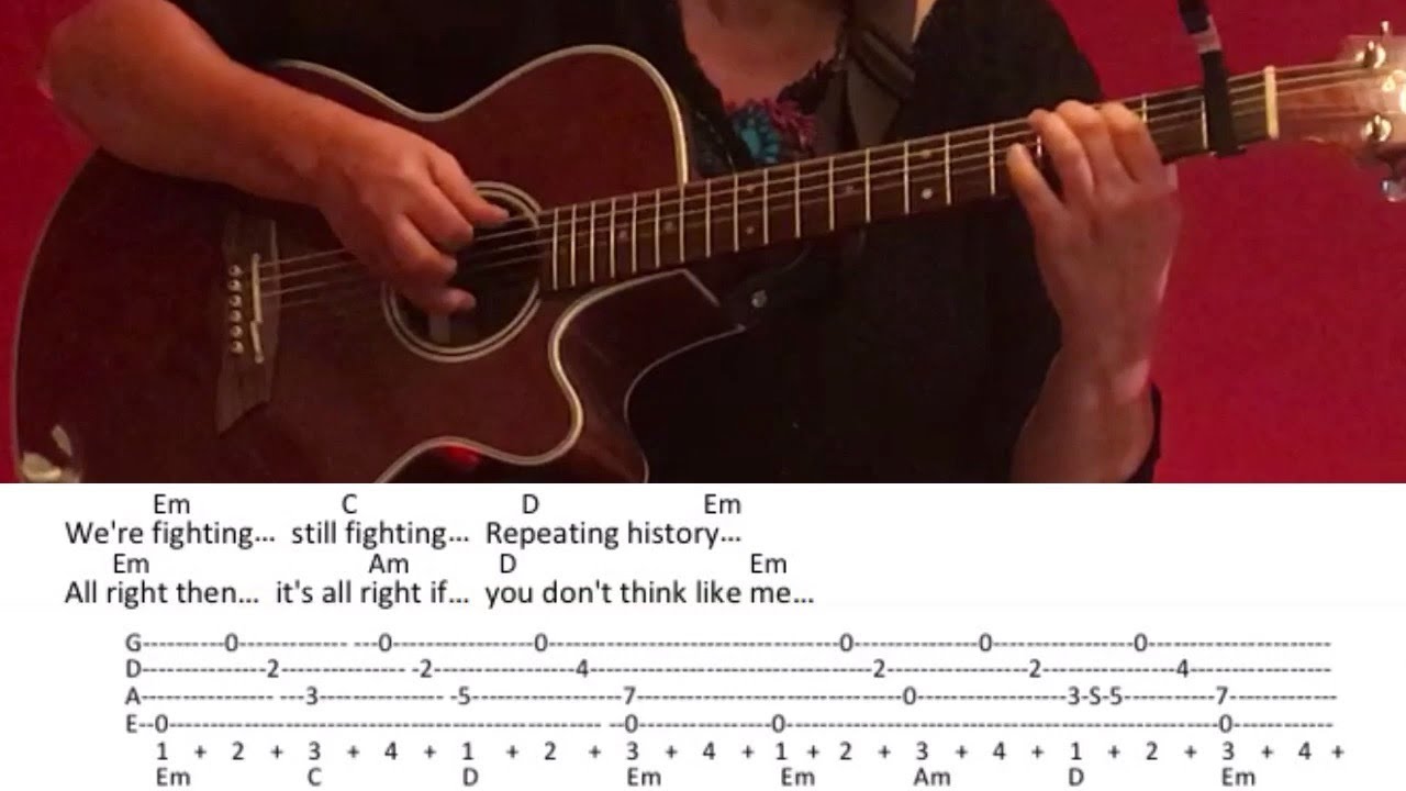 iD - Michael Patrick Kelly / Guitar/Tutorial/Cover/Chords/Lyrics/easy