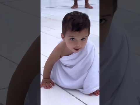 Cute boy in Makkah Madina #makkah #madina #shorts
