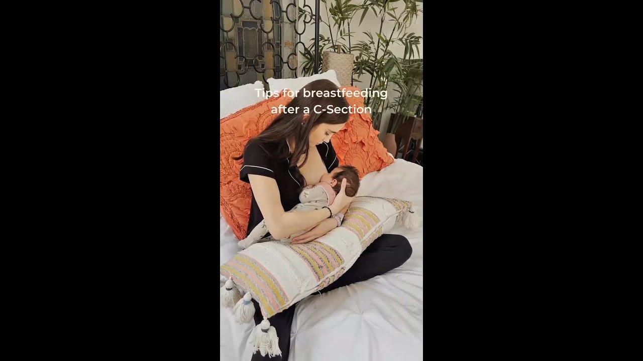 Breastfeeding Tips After a C-Section 🤱