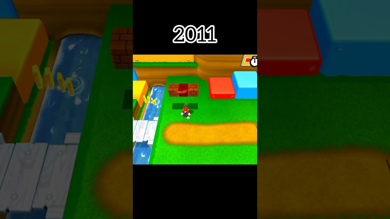 The Evolution of Cat Mario, Fire Flower, & Tanooki Mario 🐱🔥🦝 #Shorts