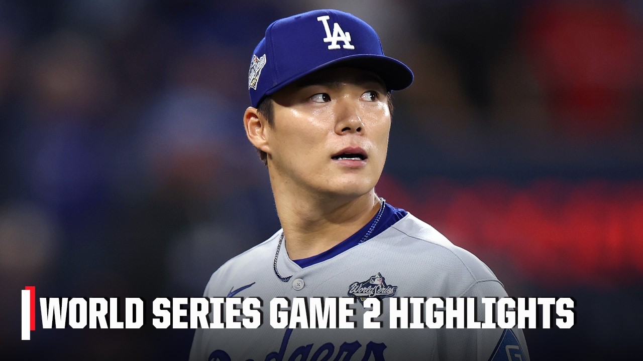 Dodgers vs. Blue Jays Game 2 Highlights ⚾ | Series Tied After Dodgers' Win