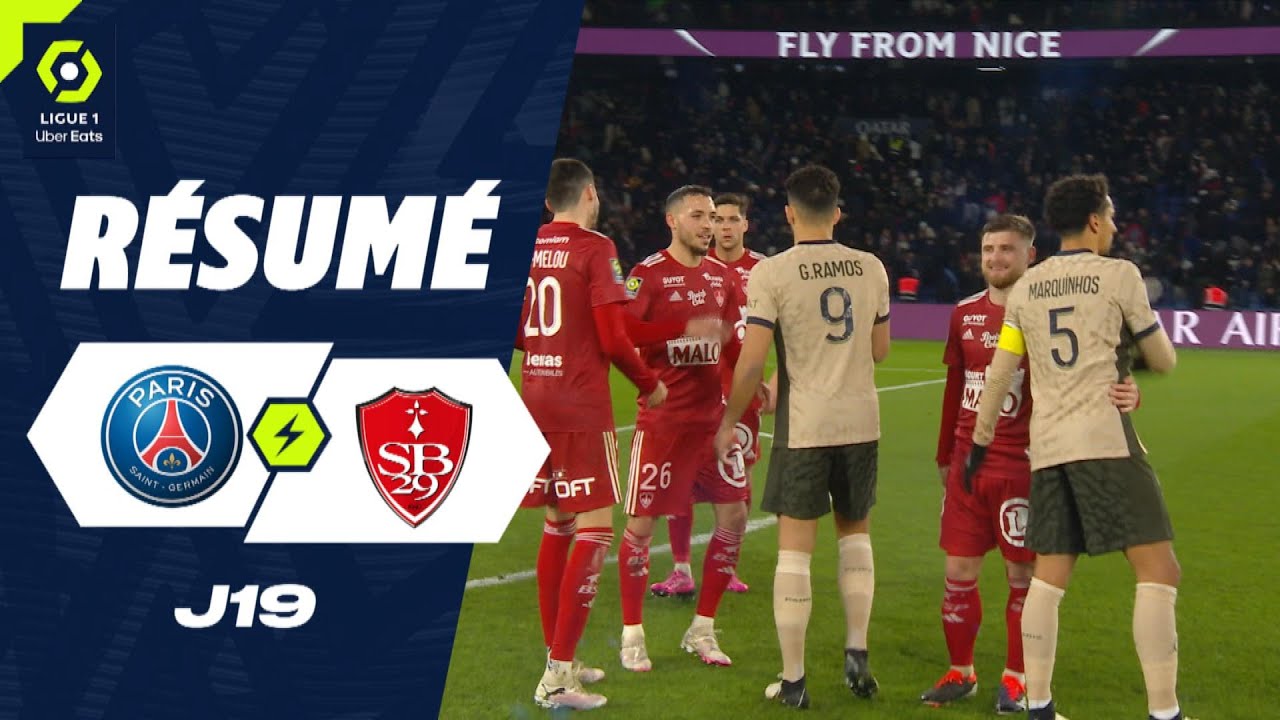 PARIS SAINT-GERMAIN - STADE BRESTOIS 29 (2 - 2) - Résumé - (PSG - SB29) / 2023-2024