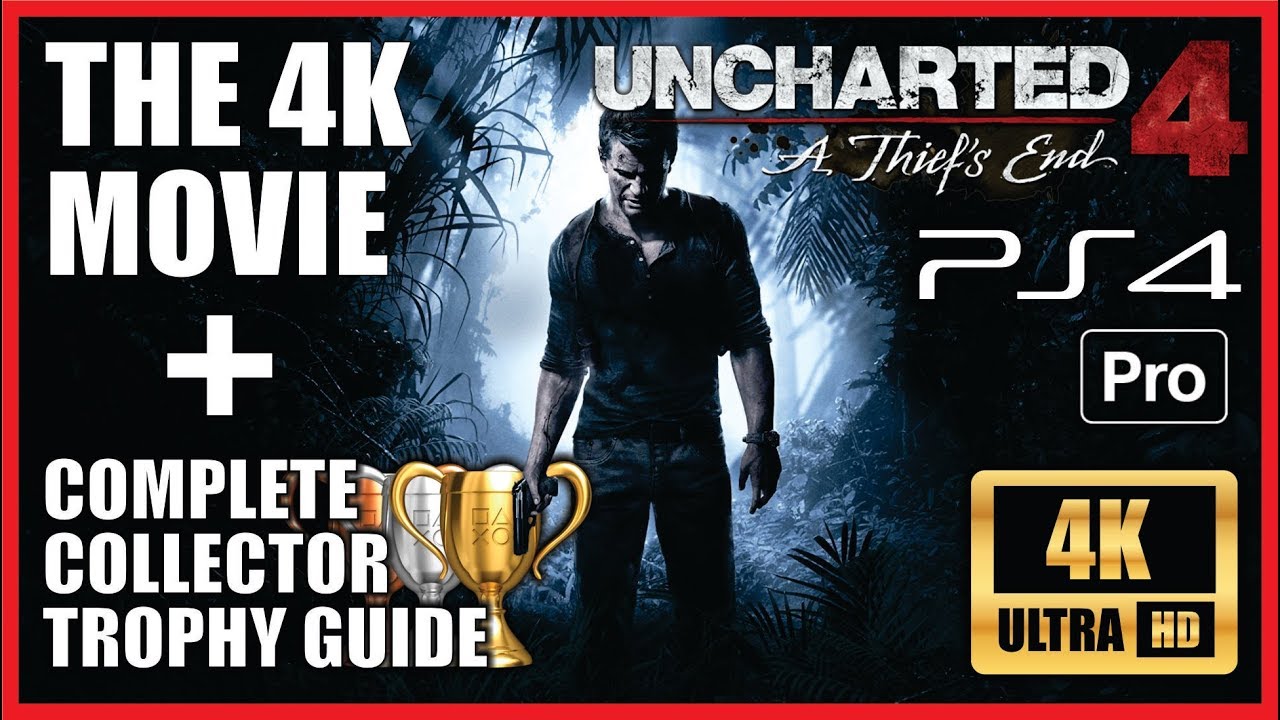 Uncharted 4 Full Game 4K Walkthrough & Collectibles 🎮