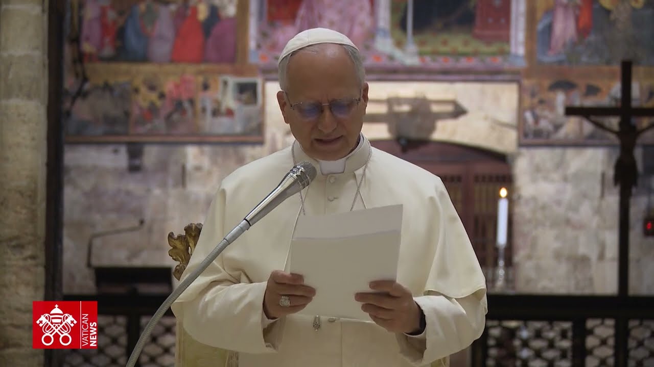 Pope Leo XIV Visits St. Francis Tomb in Assisi 🌿