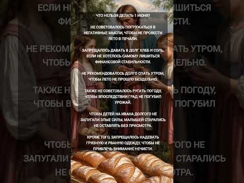 Что нельзя делать 1 июня #чтонельзяделать #1июня