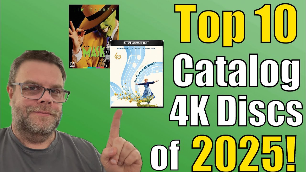 Top 10 4K UHD Blu-ray Catalog Releases of 2025 🎬