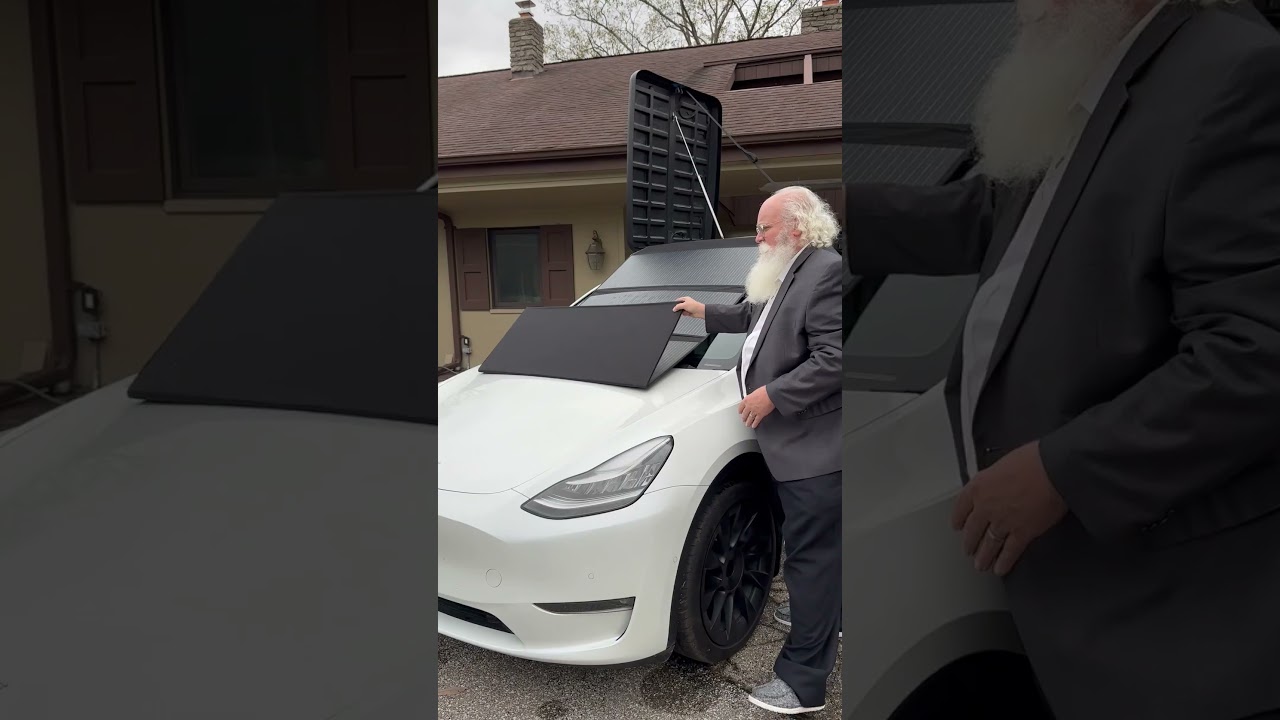 Charge Your Tesla with Solar Power: 1000W Solar Setup for Off-Grid Charging โ๏ธ