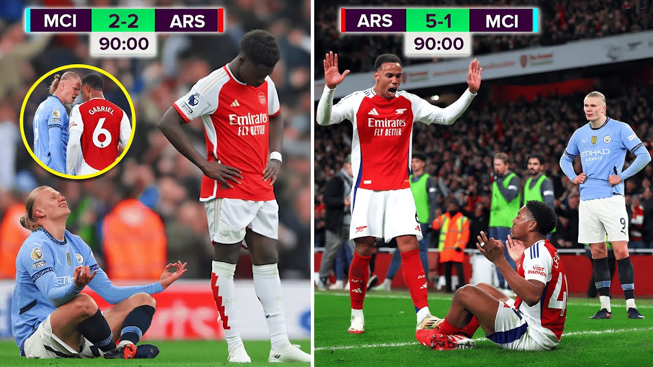 Arsenal's Epic Revenge Against Manchester City ⚽