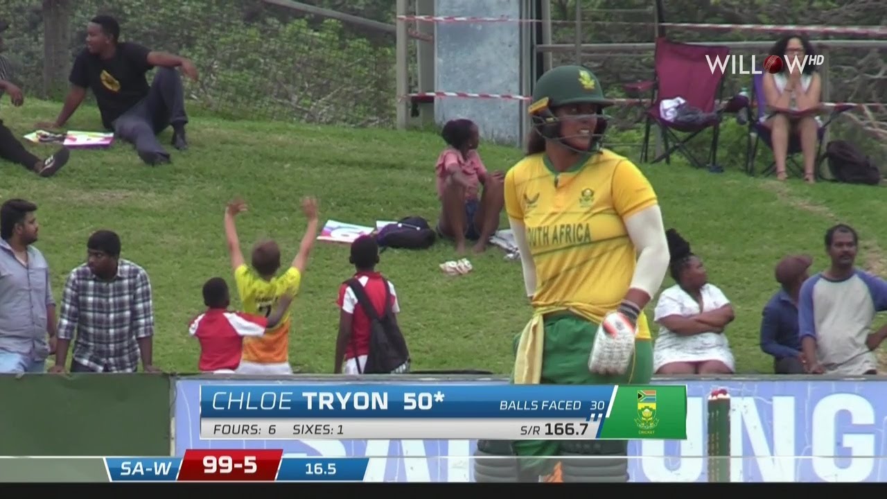 Chloe Tryon Shines with 57 Runs in South Africa vs India Final ๐ฟ๐ฆ๐ฎ๐ณ
