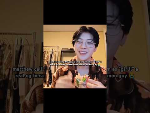 See i told you all! 😭 #zerobaseone #matthew #seokmatthew #kpop #fyp #zb1 moo guy #shorts