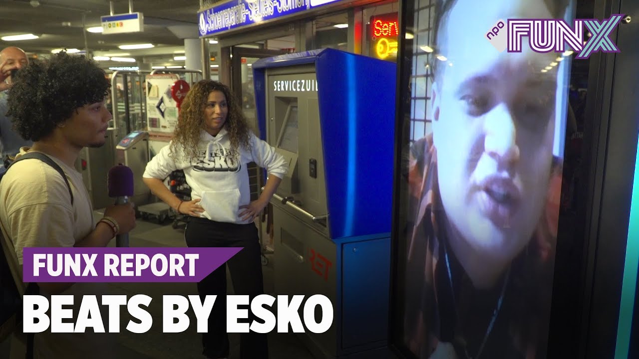 Fans Vraag Esko op Metrostation Beurs 🎤