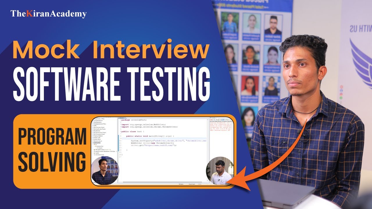โ
Software Testing Mock Interview: Manual & Automation Testing | Tips & Tricks