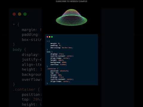 Creative 3D Animation with Source Code using HTML and CSS | CSS Animation Project