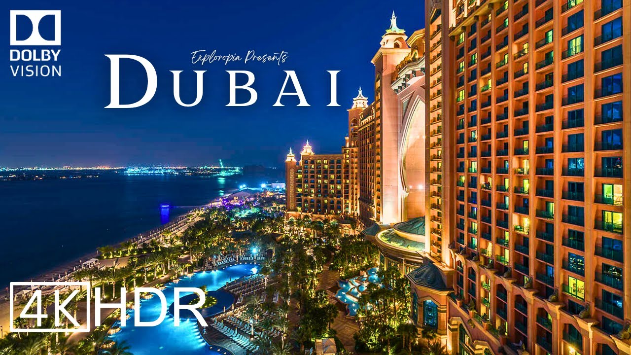 Dubai in 4K ULTRA HD HDR | Aerial Drone Footage 🌆