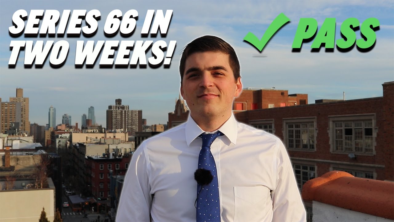 Pass the Series 66 in 3 Weeks | NASAA & FINRA Tips